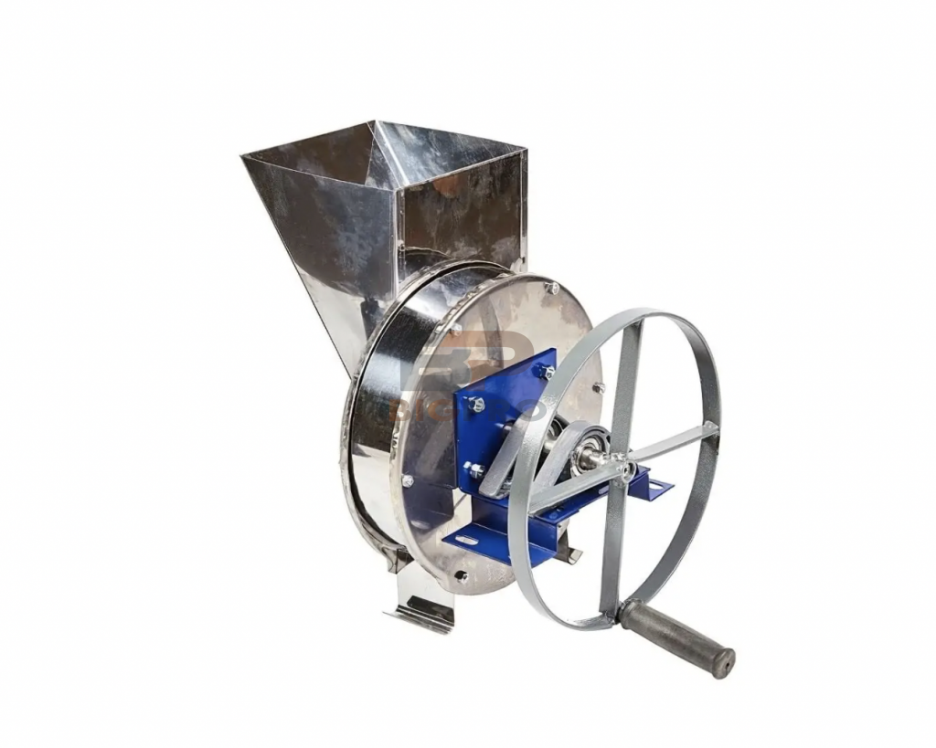 Rokas smalcinātājs-rīve augļu, ābolu, dārzeņu. Nerūsējošais tērauds ...